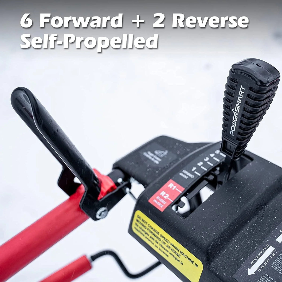 Souffleuse à neige à essence PowerSmart 24 212 cc avec propulsion assistée et démarrage électrique