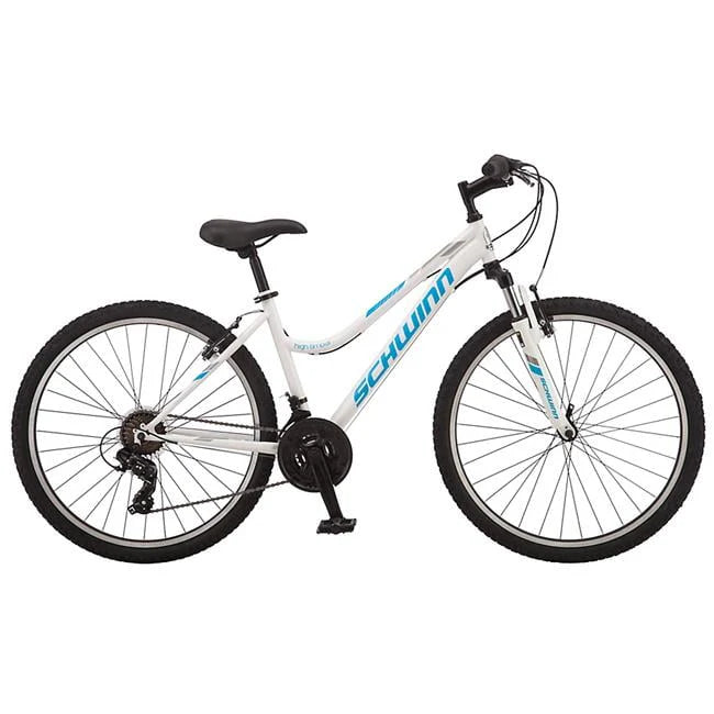 Vélo ATB Schwinn High Timber pour femme, blanc