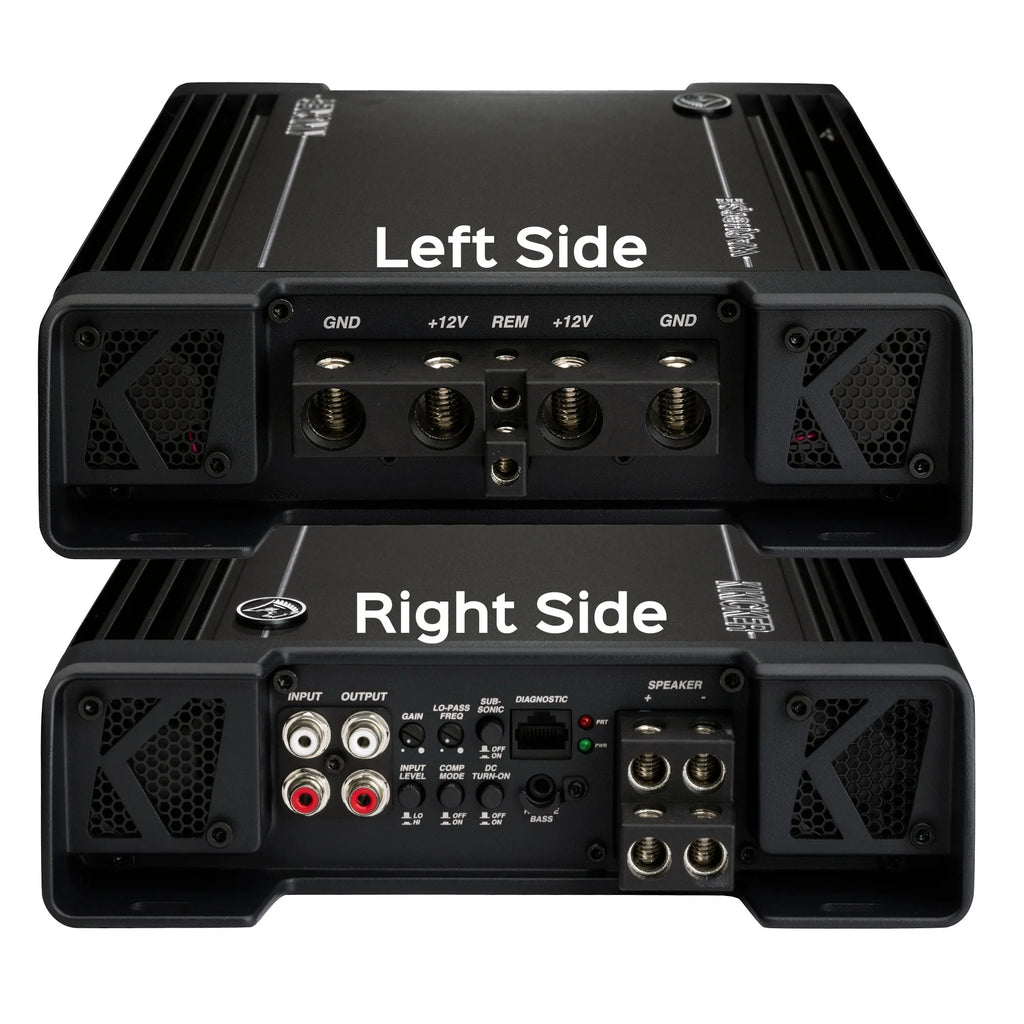 Kicker 49L7X122 - SoloX L7X 12 pouces & WXA3600.1 Amplificateur mono Warhorse