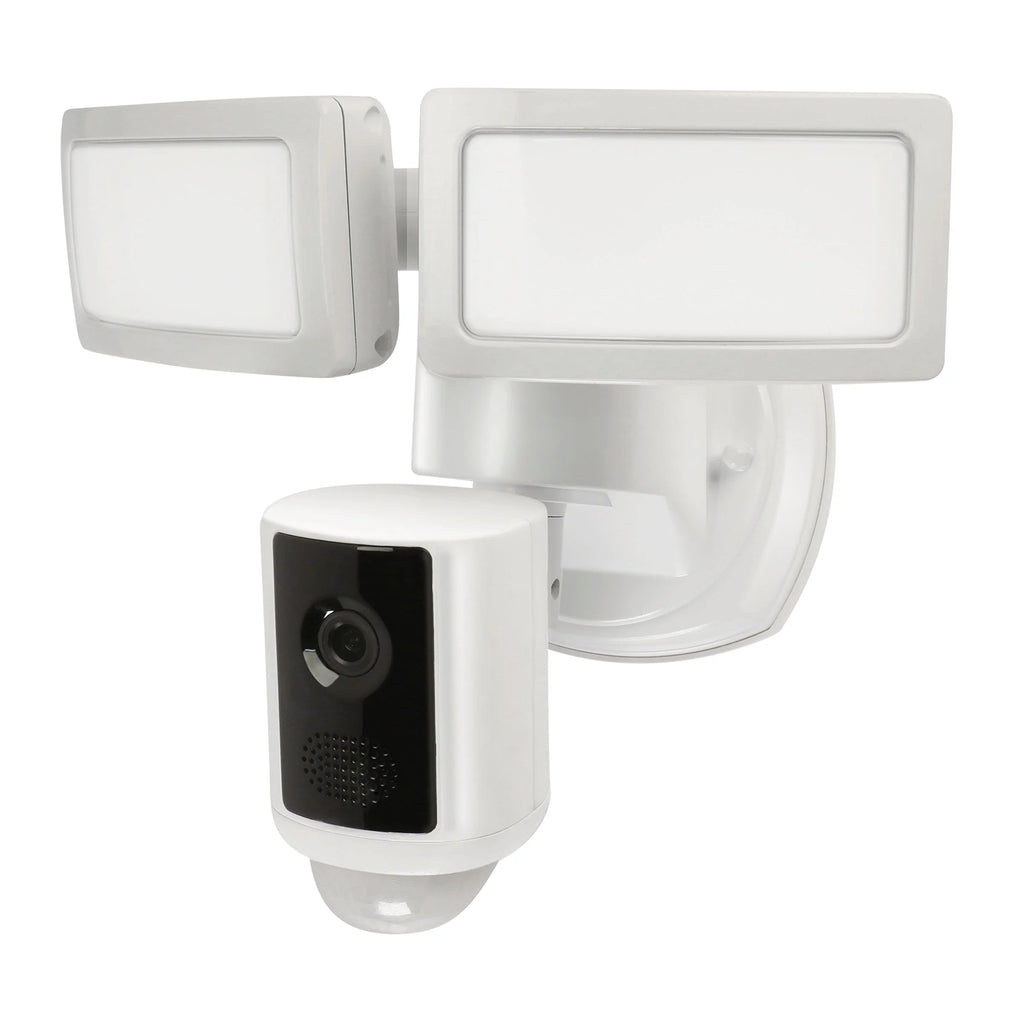 Projecteur de sécurité intelligent à LED Feit Electric 270 degrés, 39 W, avec caméra, lumière du jour, 10 têtes doubles réglables, à intensité variable