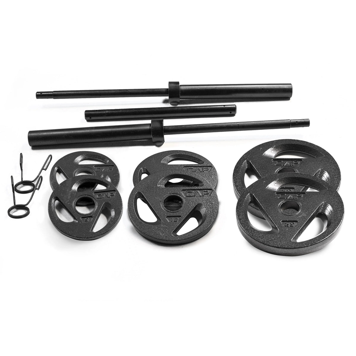 Ensemble de poids olympiques CAP Barbell, 110 lb.