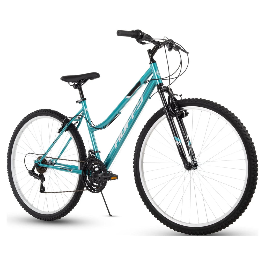 Vélo tout-terrain Huffy 29 Rock Creek, pour cyclistes de 1,52 m et plus, Bleu, Adulte, Femme