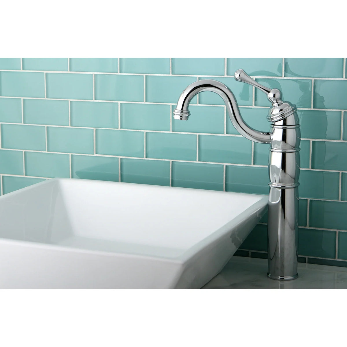 Robinet pour vasque Kingston Brass KB1422BL, laiton poli