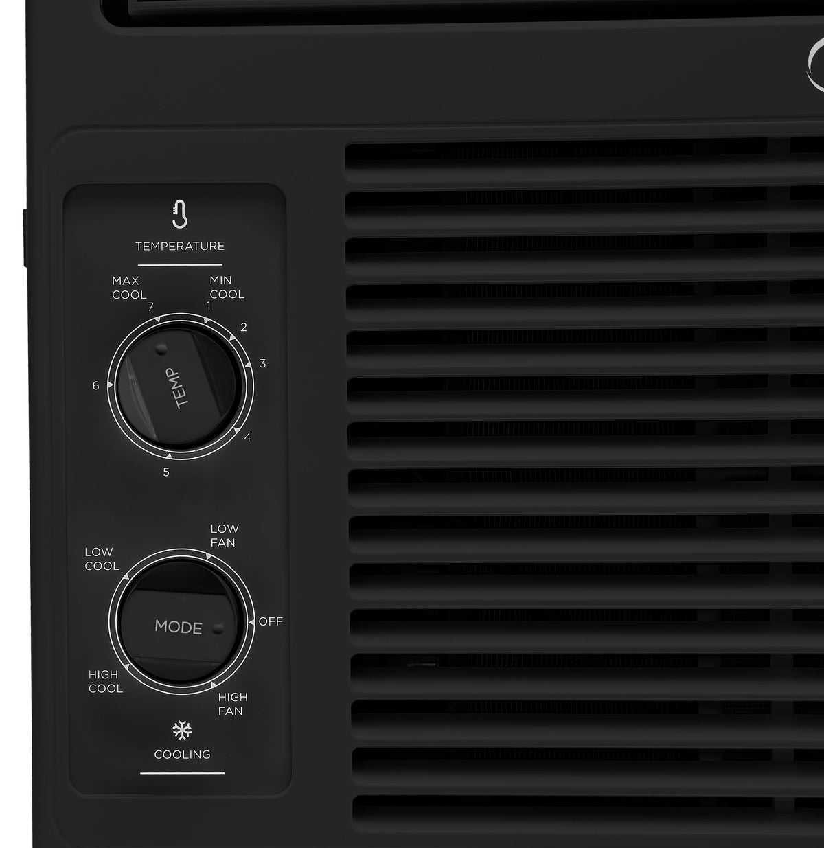 Climatiseur de fenêtre mécanique Midea 5 000 BTU pour 150 pi², blanc, MAW05M1WWT, neuf