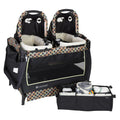 Parc d’éveil pour jumeaux Baby Trend Twins avec sac de transport - Circle Tech multicolore noir