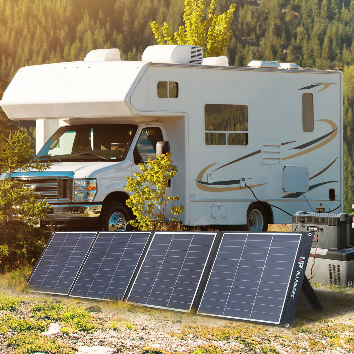 ALLPOWERS R1500 Portable Power Station 1600W, 1056Wh LiFePO4 Battery Solar Generator with 35dB Ultra-Quiet Operation, 1Hr Fast Charge, 15ms UPS for Home Backup, Indoor CPAP, Camping & RV