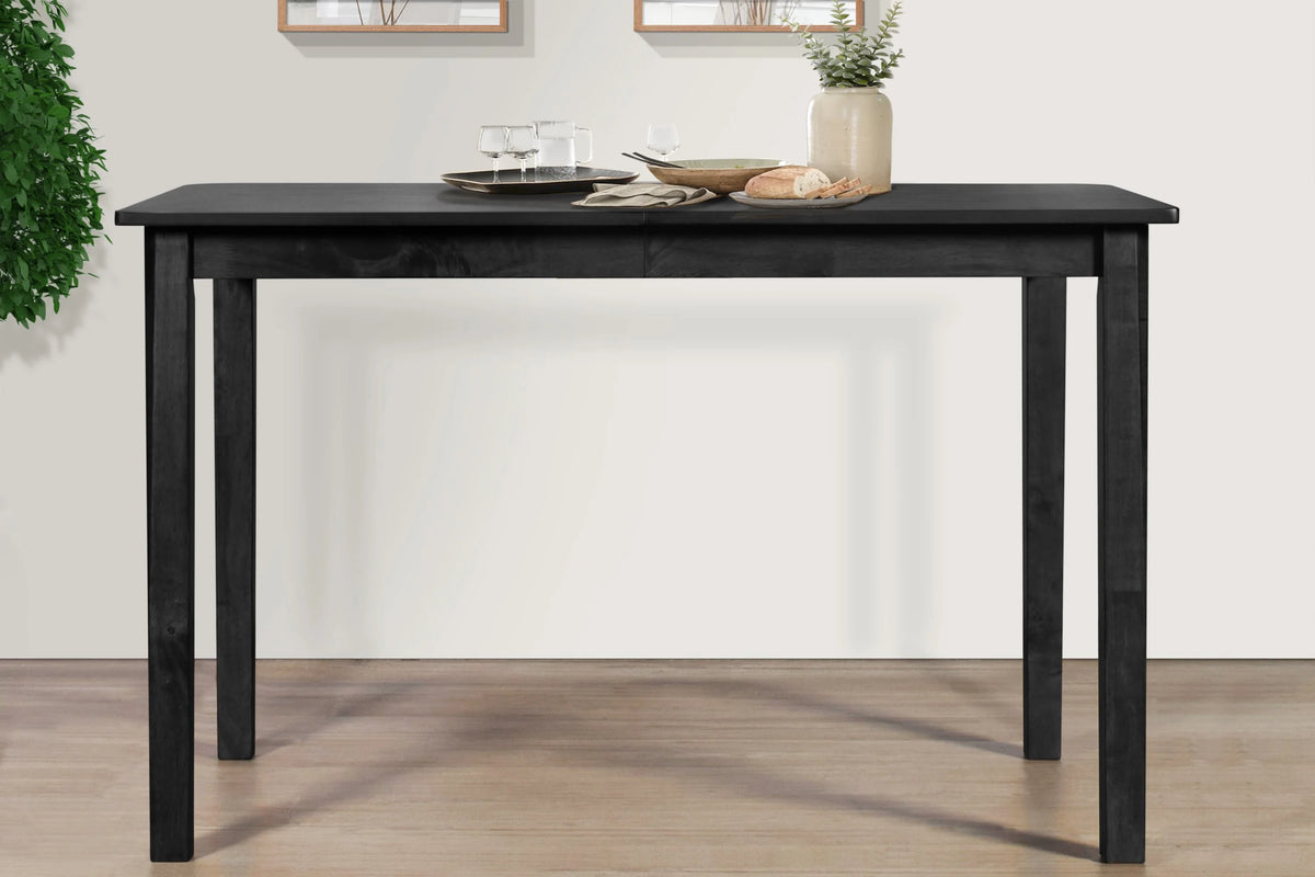 Ensemble de salle à manger Athens de Home Design, marron/gris, table rectangulaire avec chaises rembourrées, style contemporain minimaliste moderne