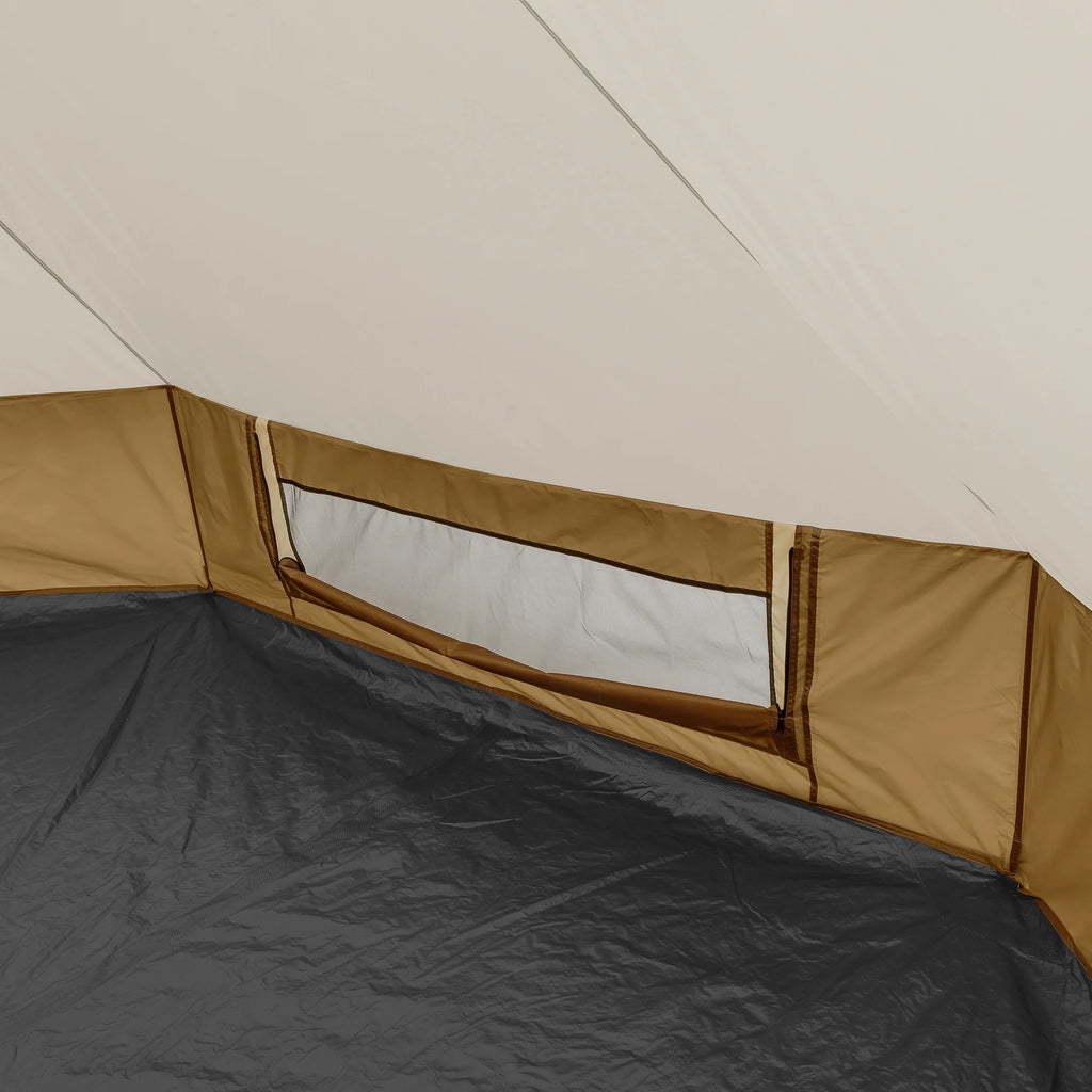Tente cloche Ozark Trail 15' x 15' pour 8 personnes avec guirlandes lumineuses, 22,57 lbs