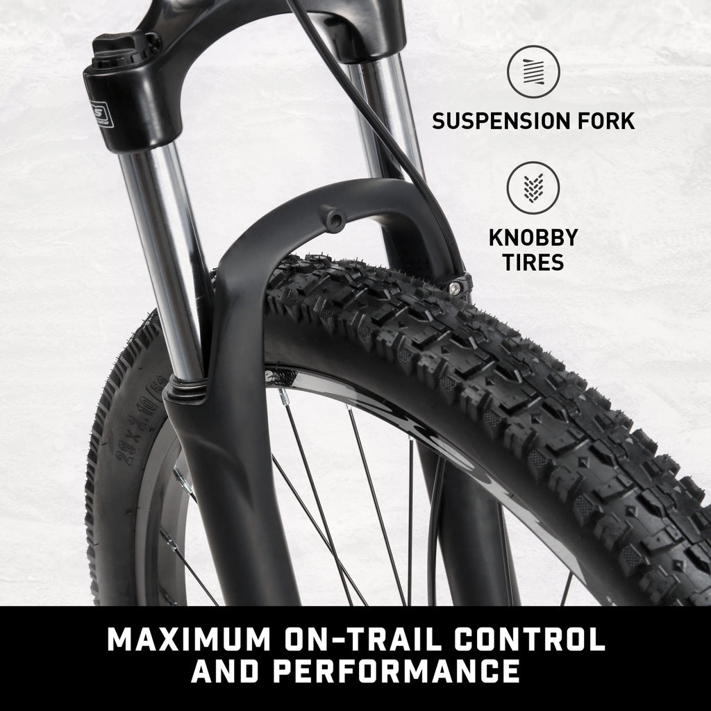 Vélo tout-terrain XR-Pro pour homme, roues de 29 pouces, 24 vitesses, noir