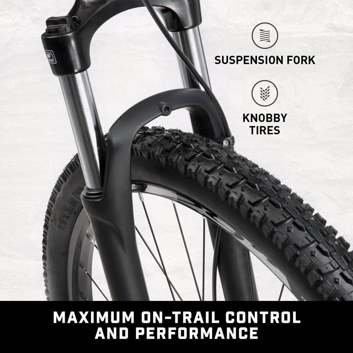 Vélo tout-terrain XR-Pro pour homme, roues de 29 pouces, 24 vitesses, noir