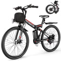 Vélo électrique pliant Gocio 26 pour adultes, VTT électrique 500W, Double amortisseur, Batterie 48V 7,8Ah, Shimano 21 vitesses, UL2849