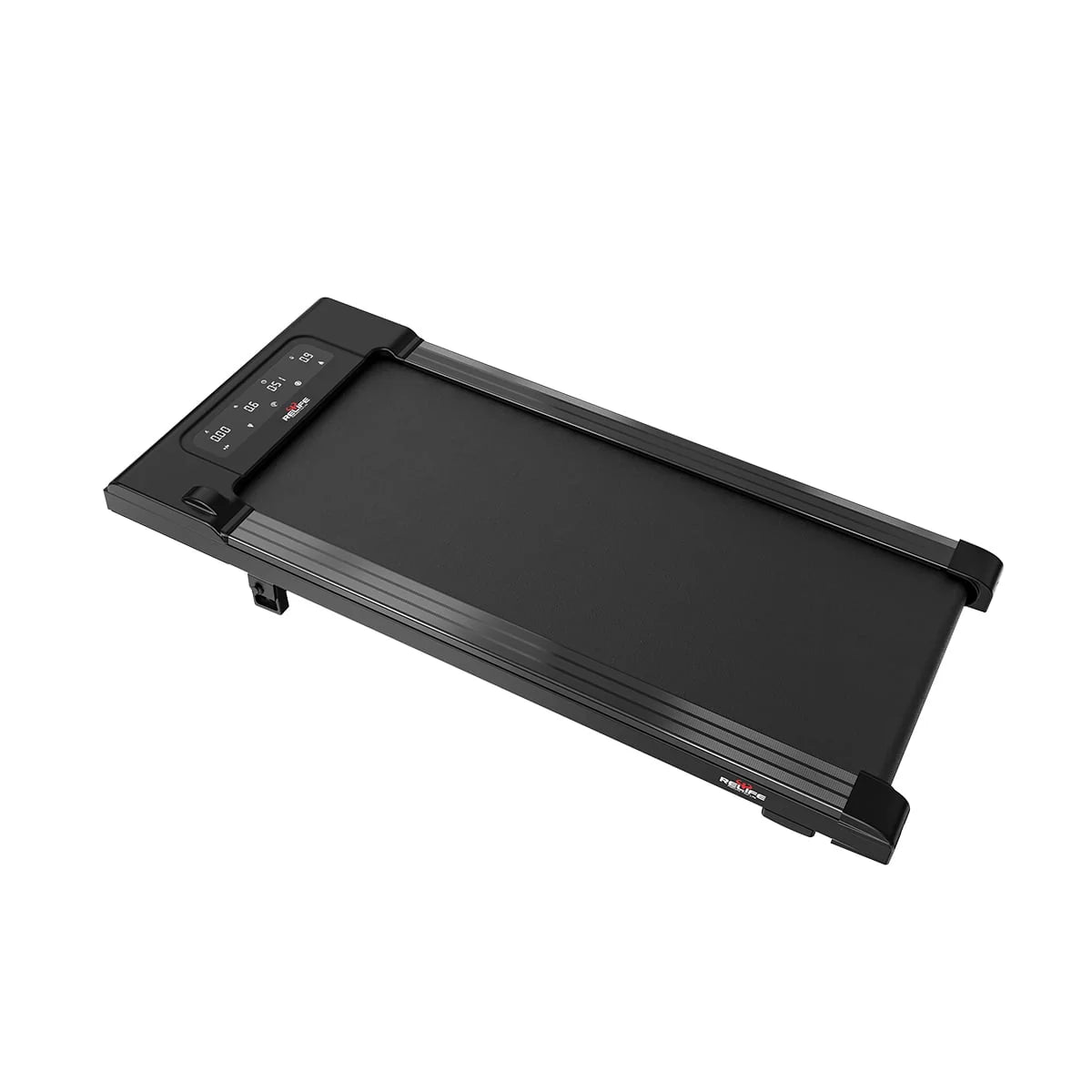 Relife Sports Tapis de course sous bureau 2 en 1 avec inclinaison Tapis de marche portable ,0,5-4mph, Noir