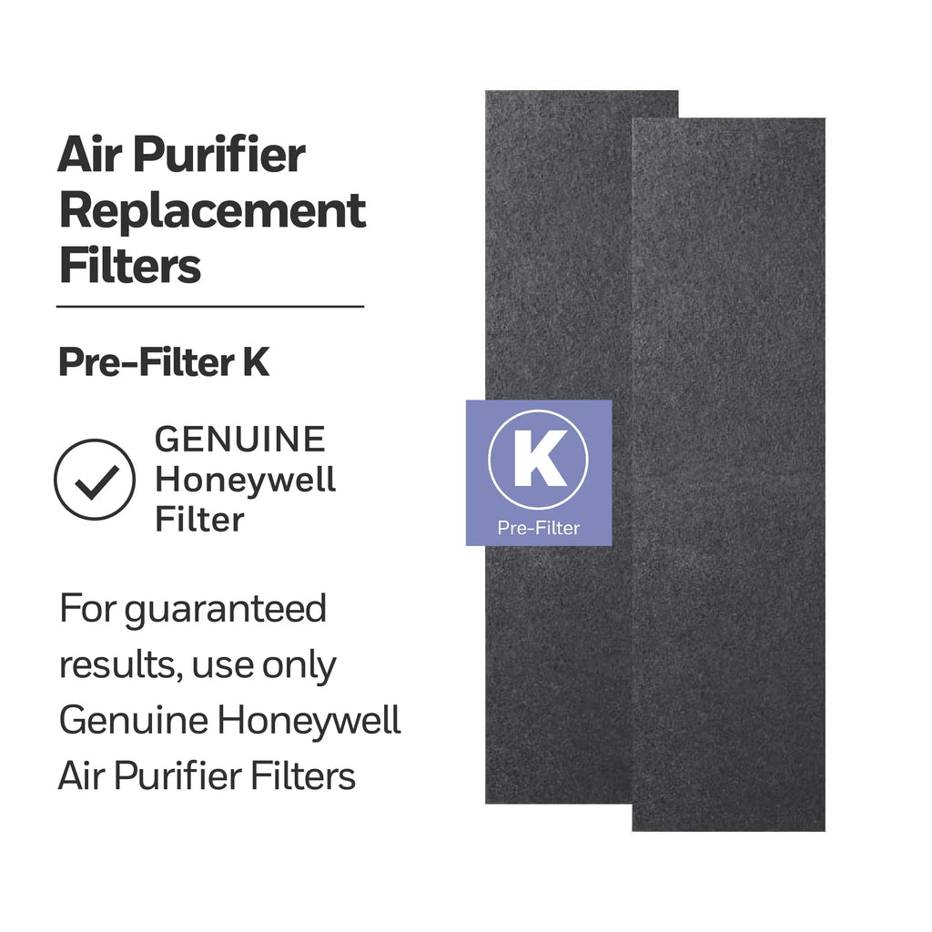 Purificateur d’air Honeywell Air Genius 5 avec filtre lavable, pour grandes pièces de 250 pi², noir, HFD320