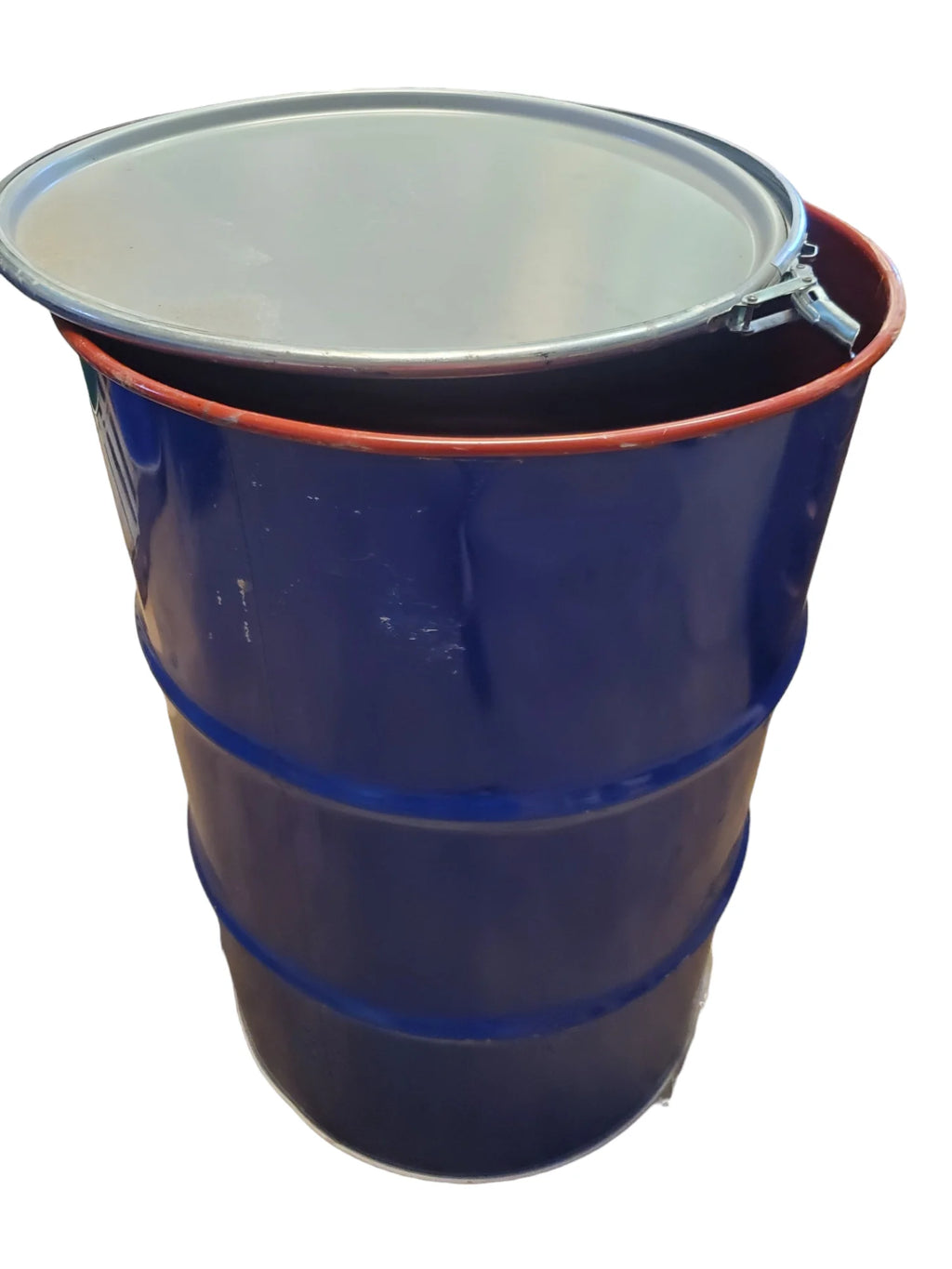 Baril de 55 gallons pour brûlage avec couvercle