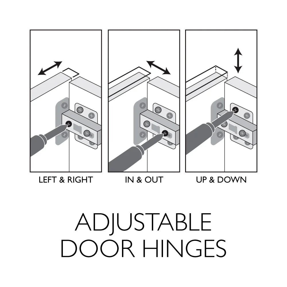 Design House Brookings Meuble bas de cuisine à assembler en bois Shaker, 2 portes et 2 tiroirs (48 x 34,5 x 24), blanc Sherwin Williams