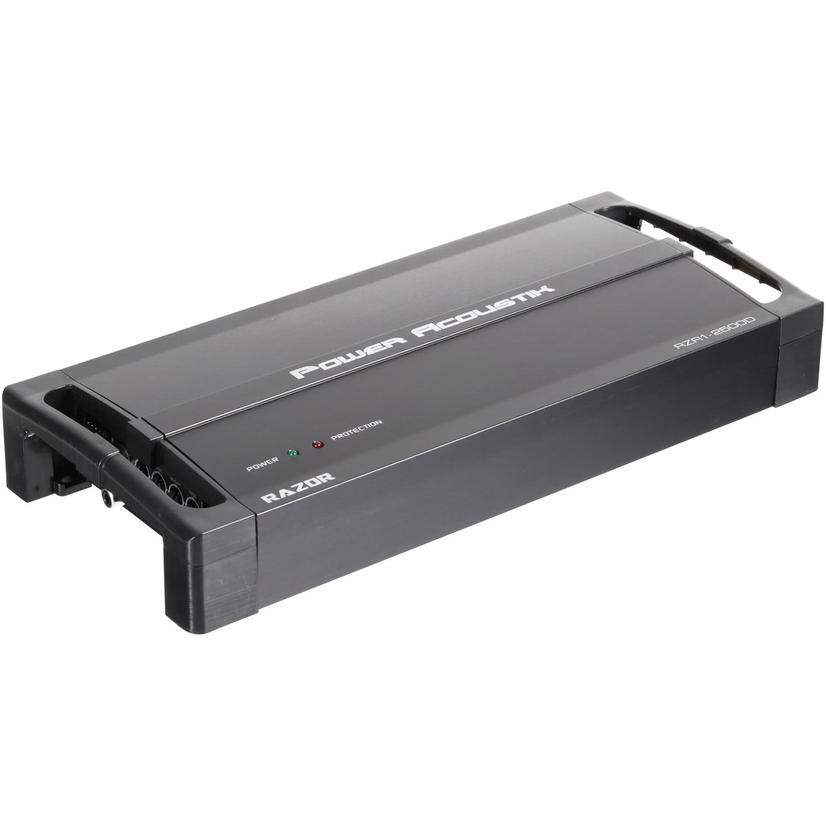 Amplificateur Power Acoustik RZR1-2500D | Amplificateur de caisson de basses 1 canal série RAZOR | Puissance maximale de 2 500 watts sous 2 ohms