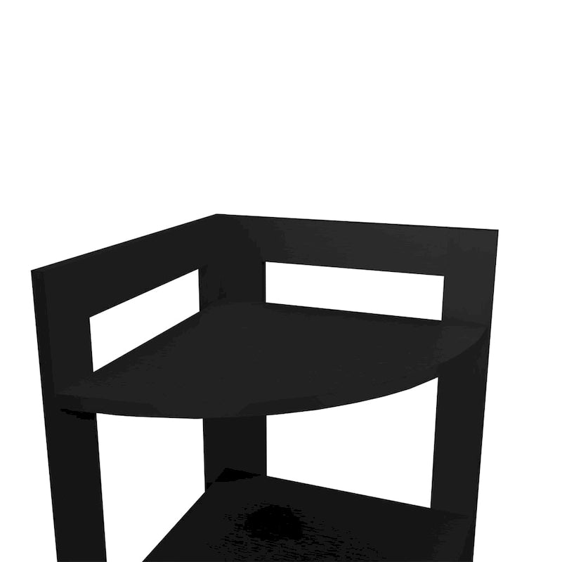 Table d'angle Sharon, Salon, Noir