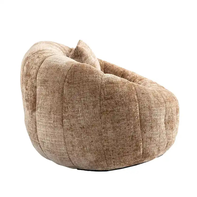 Chaise longue moderne couleur café