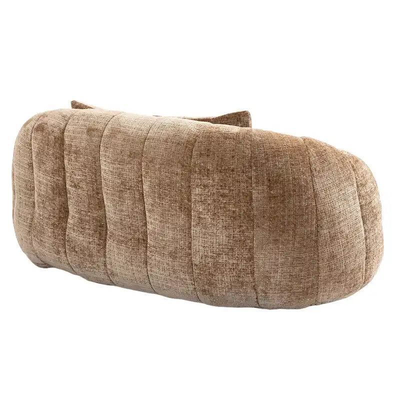 Chaise longue moderne couleur café
