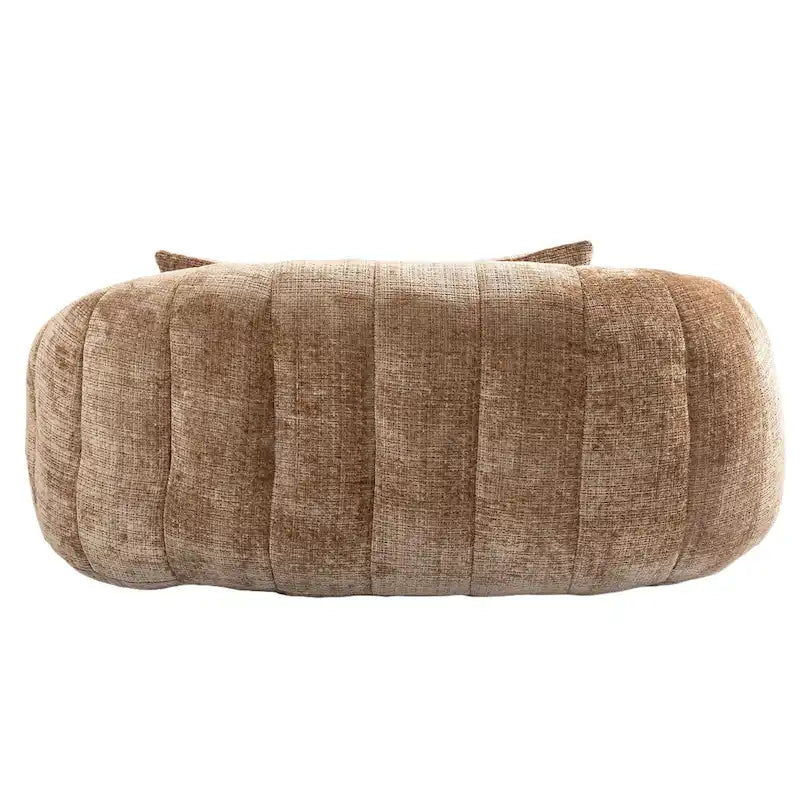 Chaise longue moderne couleur café