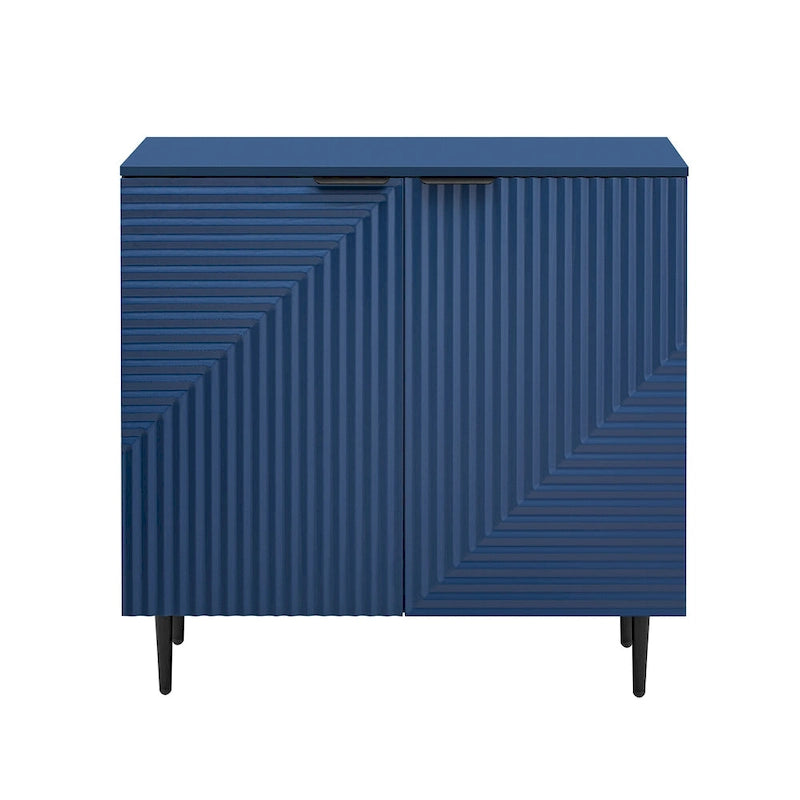 Commode d'appoint moderne et minimaliste avec étagères réglables pour un rangement élégant et polyvalent