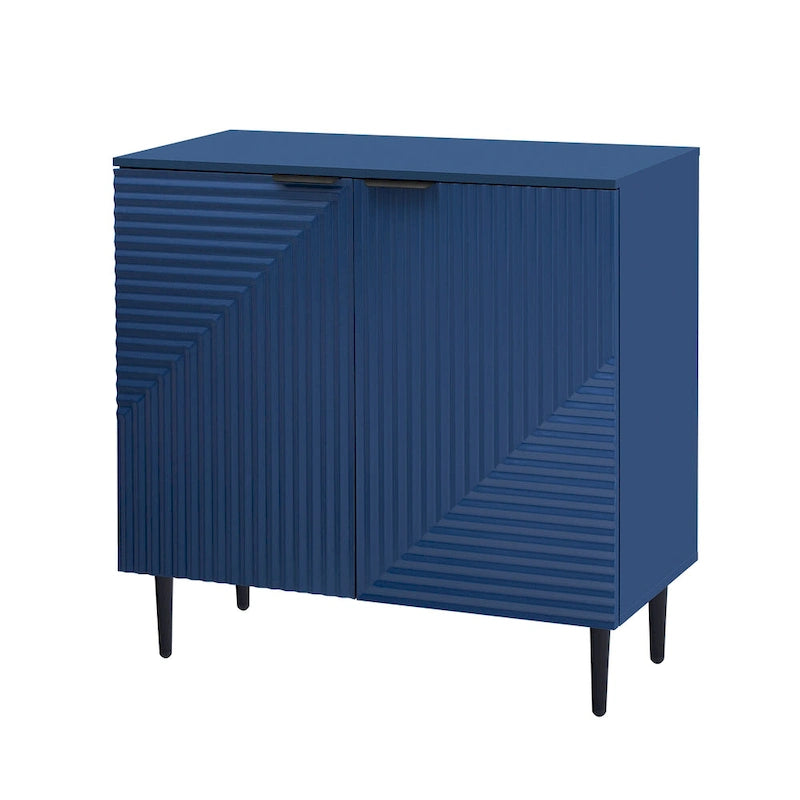 Commode d'appoint moderne et minimaliste avec étagères réglables pour un rangement élégant et polyvalent