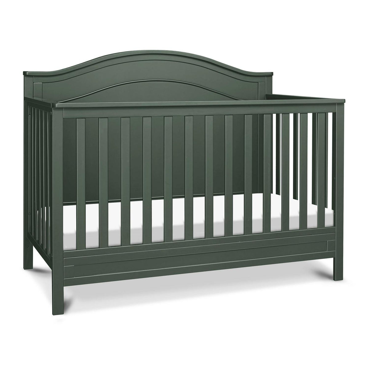 Lit convertible 4-en-1 DaVinci Charlie. Certifié Greenguard Gold. Vert forêt