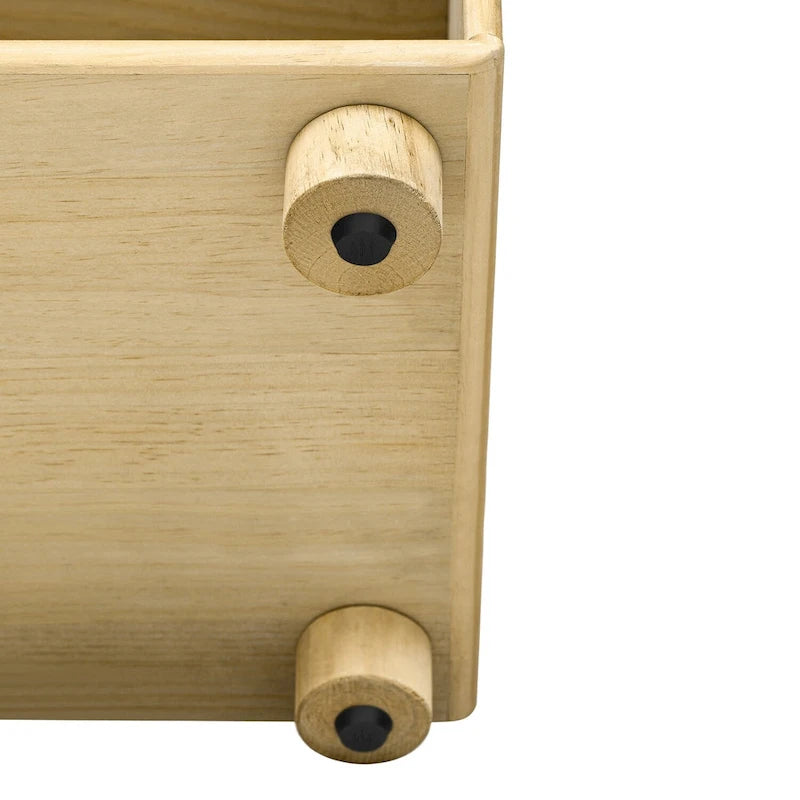 Console avec tiroirs et étagères pour salon, entrée