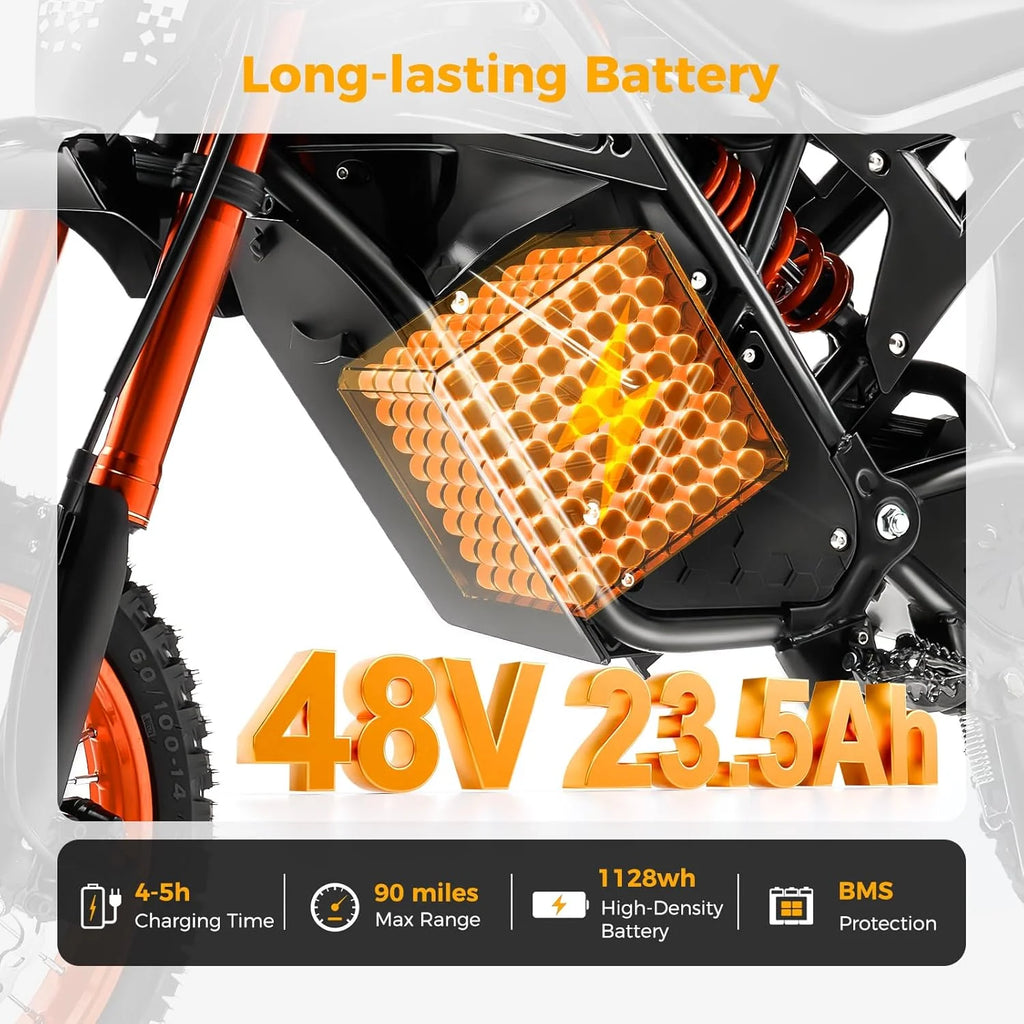 Vélo tout-terrain électrique 2000W pour adultes Ridingtimes GT73 UL2849,Moteur moyeu sans balais,Vélo électrique 18.2AH*2 avec écran numérique 25\ pneus Acier au carbone,Noir