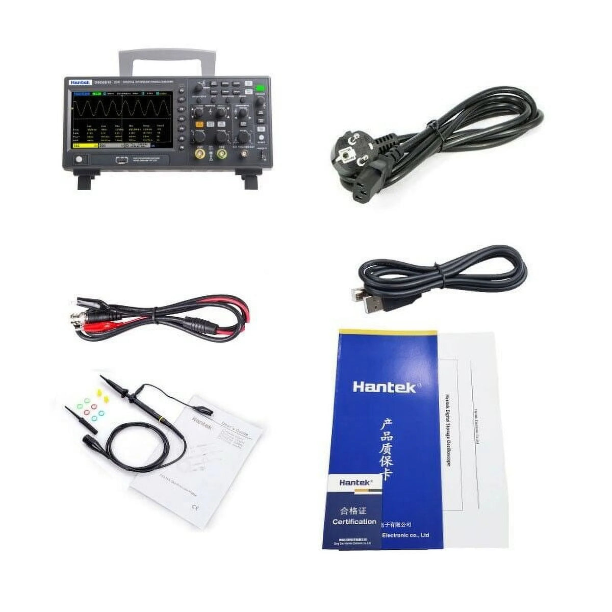 Oscilloscope numérique de stockage Hantek 1 GSa/s 8 M DSO2C10 DSO2C15 DSO2D10 DSO2D15