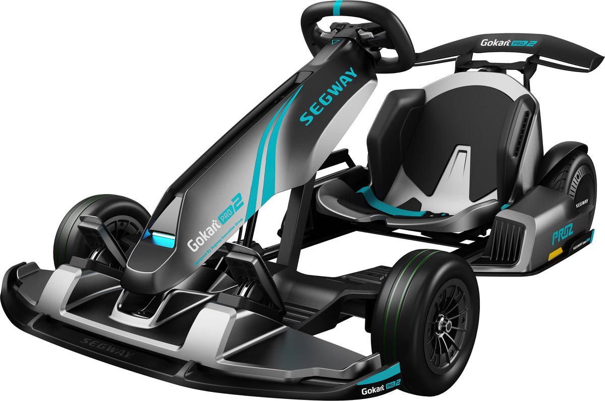Segway ¨C Go Kart Pro 2 avec 15,5 mi d'autonomie maximale et 26,7 mph de vitesse maximale ¨C Gris