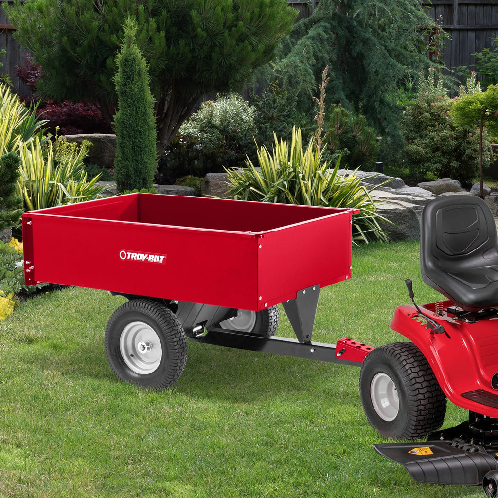 Benne basculante pivotante en acier Troy-Bilt de 12 pi³
