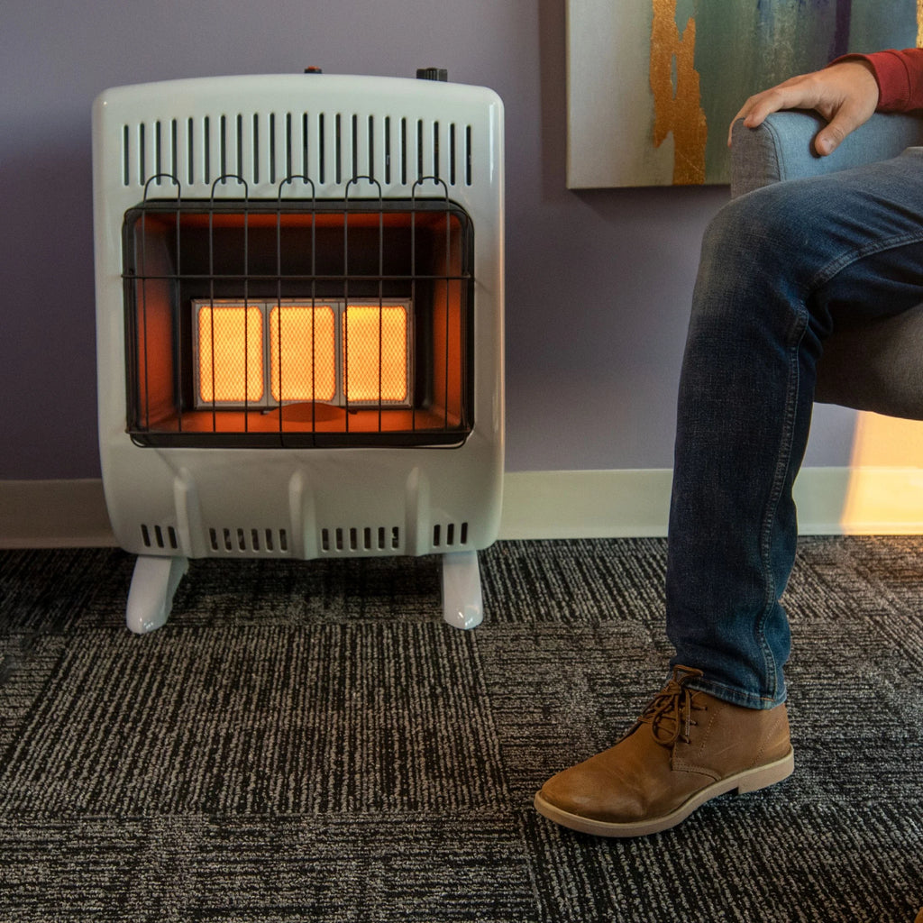 Chauffage radiant au gaz naturel sans évacuation Mr. Heater 20 000 BTU F299821