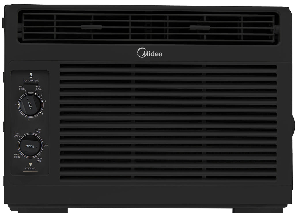 Climatiseur de fenêtre mécanique Midea 5 000 BTU pour 150 pi², blanc, MAW05M1WWT, neuf