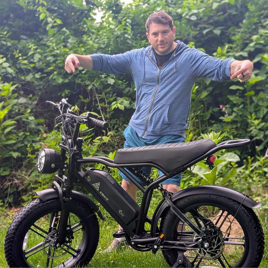 Vélo électrique pour adultes, moteur de 750 W en crête et 1 500 W, vélo électrique à pneus larges 20 x 4, freins à disque hydrauliques, VTT électrique, 48 V/15 Ah, conforme à la norme UL 2849, commande par application