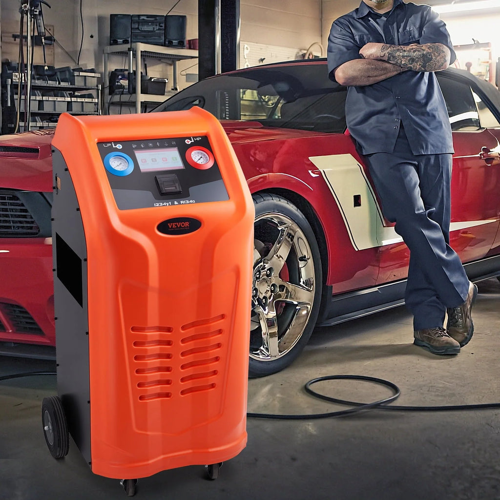 Machine de récupération et de recharge de réfrigérant BENTISM entièrement automatique pour R134a et R1234yf