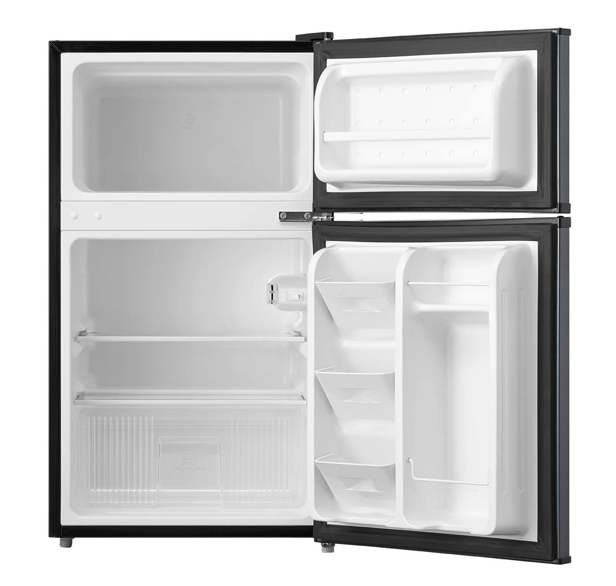 Mini-réfrigérateur Arctic King de 3,2 pi³, à deux portes avec congélateur, en acier inoxydable, certifié Energy Star