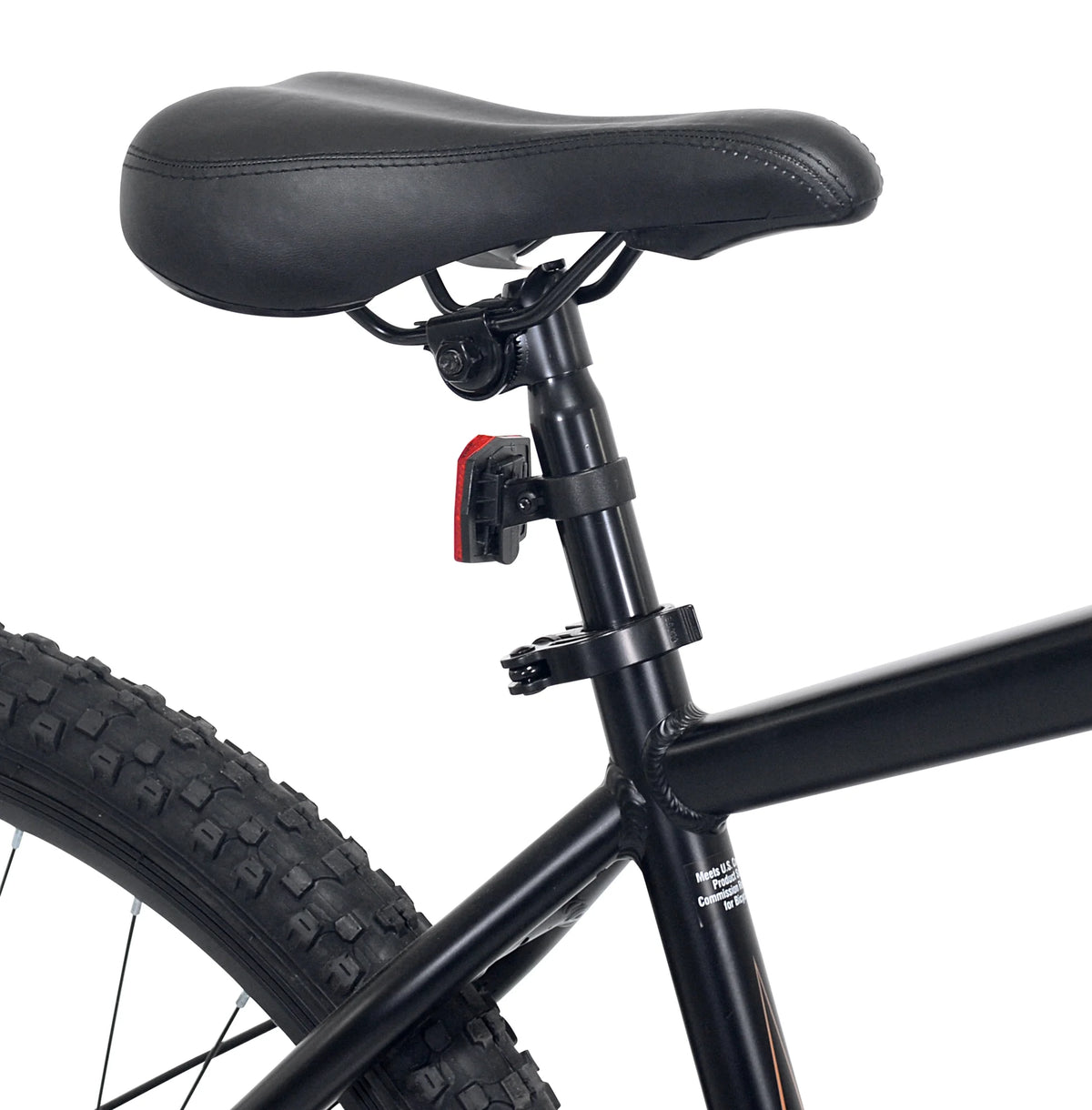 Vélo tout-terrain Ozark Trail 27.5 Vibe, Cadre petit, Convient aux cyclistes de 1,52 m à 1,68 m, Noir, Adulte, Unisexe