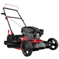Tondeuse à gazon thermique PowerSmart, 21 pouces, 144 cc, 2-en-1, tondeuse autotractée à poussée avec éjection latérale
