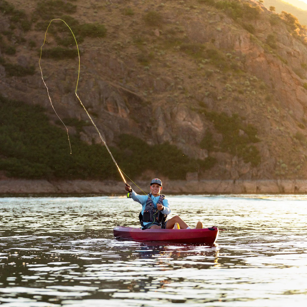 Kayak de pêche Lifetime Tamarack Angler 10 pi, Volcano Fusion (91340)