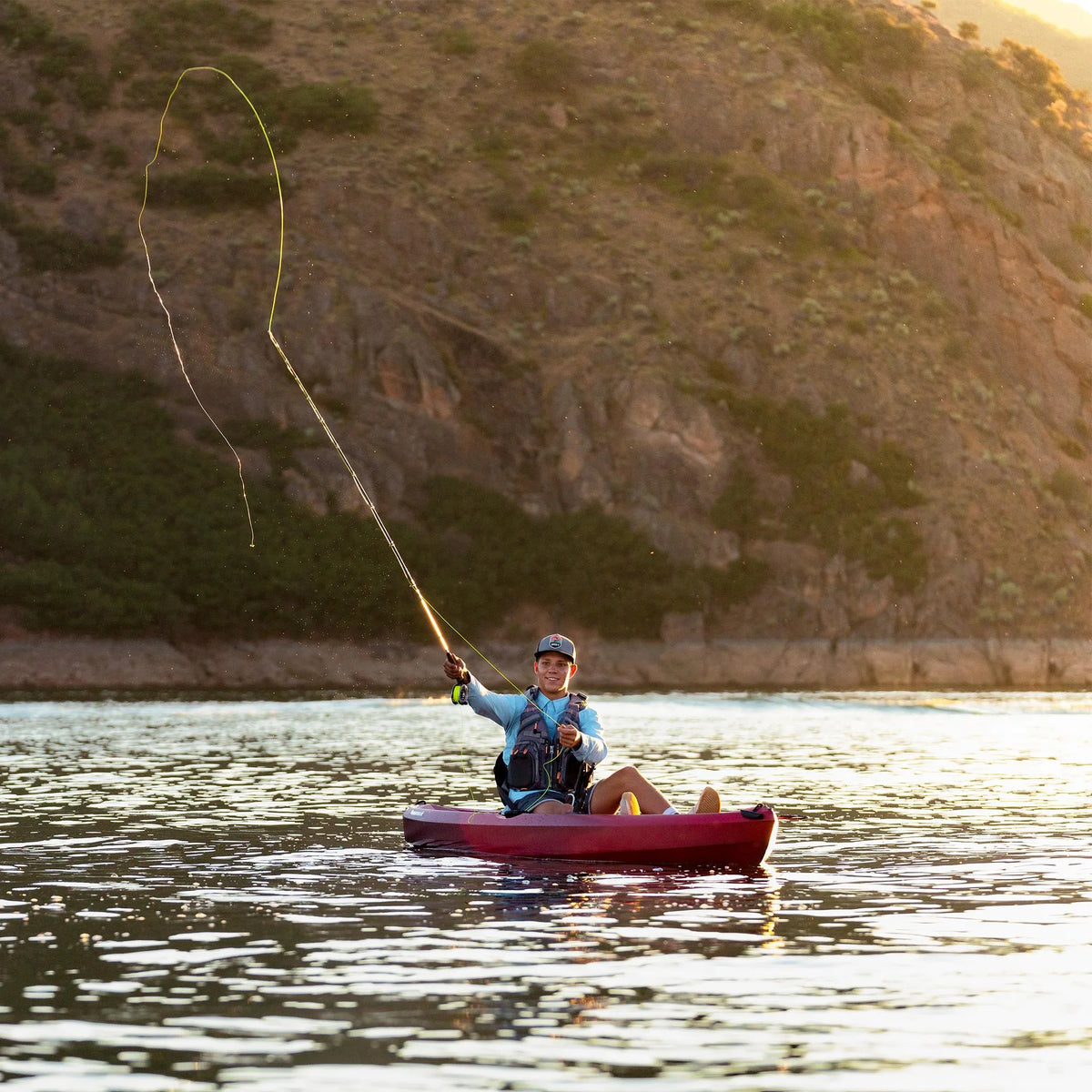 Kayak de pêche Lifetime Tamarack Angler 10 pi, Volcano Fusion (91340)