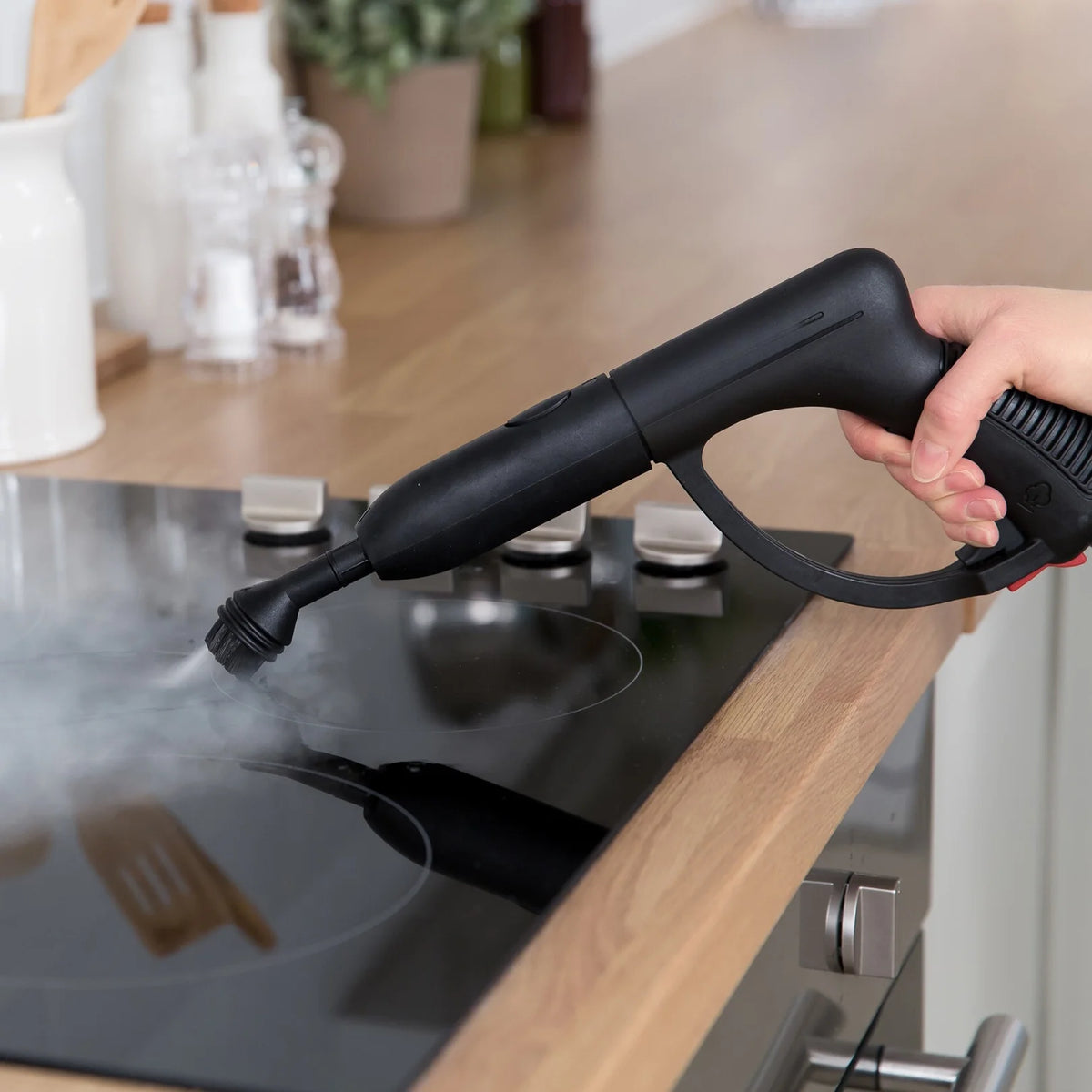 Nettoyeur vapeur multi-usage Ewbank Dynamo avec accessoires, pour sols, tapis, salles de bains, cuisines, fenêtres et plus encore, nettoyage sans produits chimiques, portable, 1 500 W