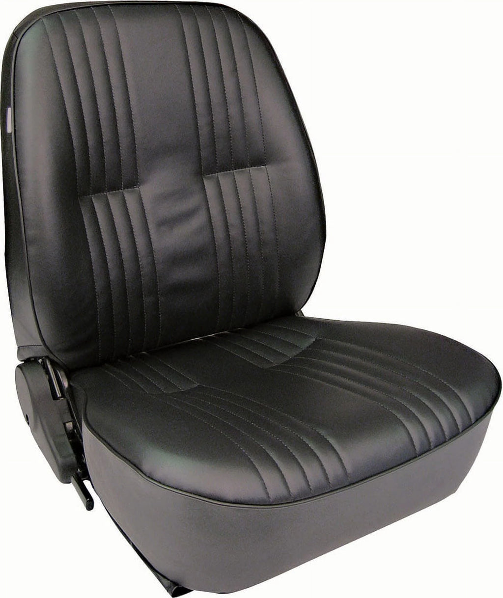 Siège inclinable droit en vinyle noir ProCar by Scat 80-1400-51R Série LOWBACK 1400