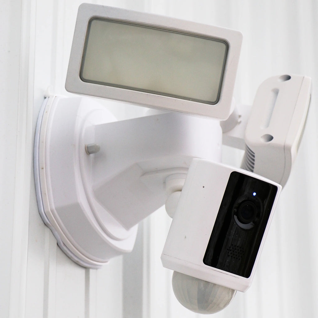 Projecteur de sécurité intelligent à LED Feit Electric 270 degrés, 39 W, avec caméra, lumière du jour, 10 têtes doubles réglables, à intensité variable