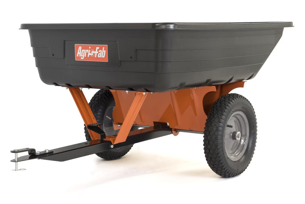 Chariot de remorque cubique en poly pour pelouse et jardin de 10 pi Agri-Fab, Inc. - Modèle no 45-0533