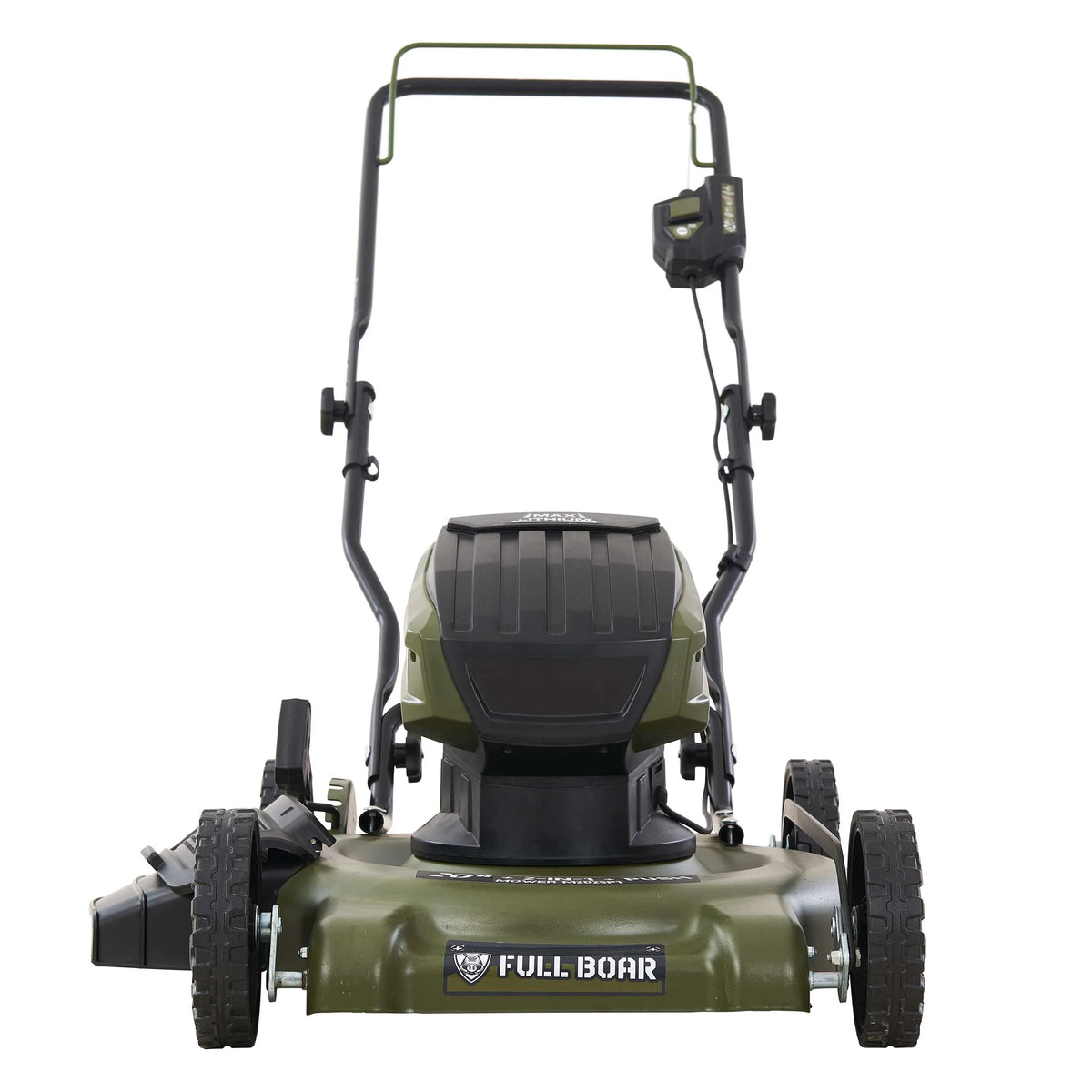 Tondeuse à gazon autotractée sans fil FULL BOAR 80V sans balais de 20 po, batterie 2,5 Ah et 1 chargeur inclus