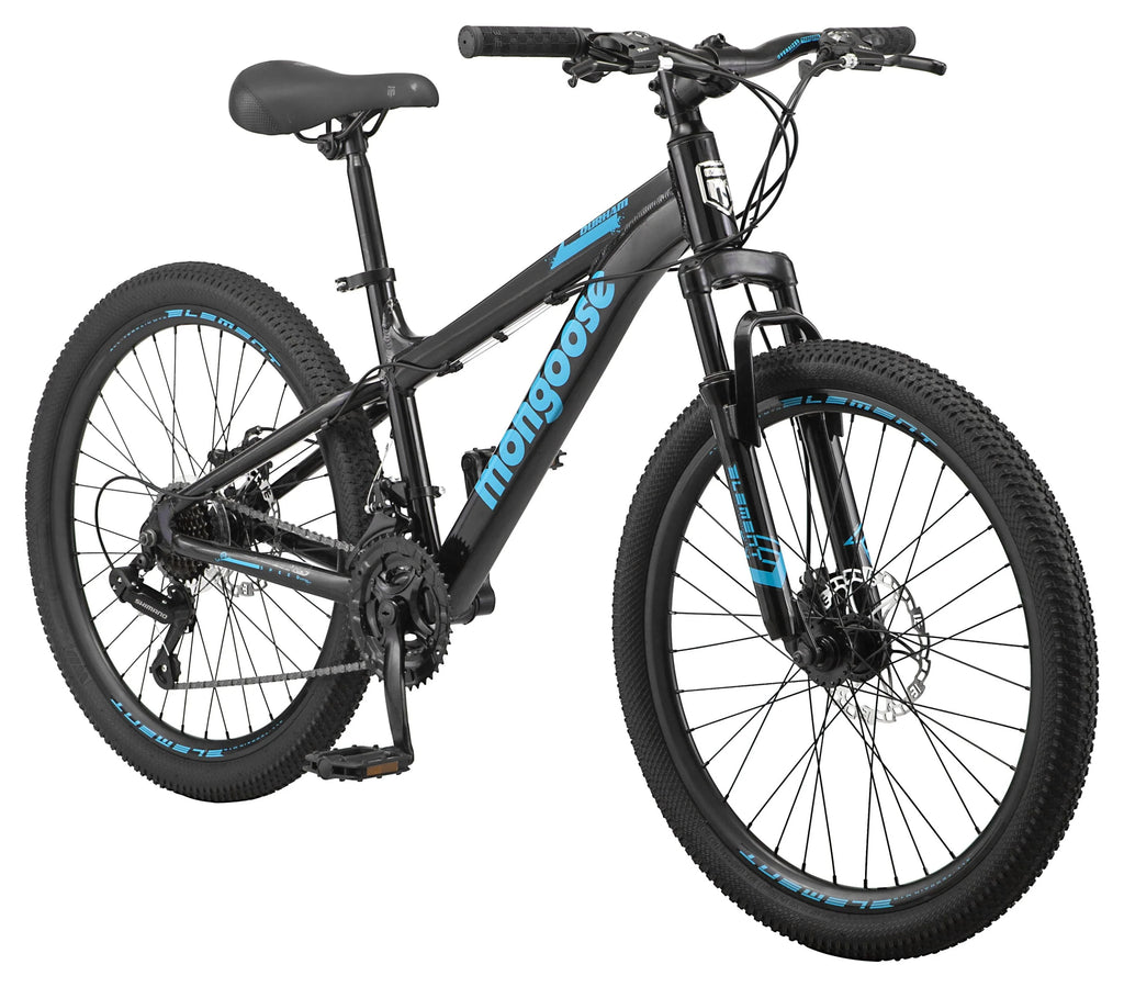 Vélo de montagne Mongoose 24 Durham, 21 vitesses, noir
