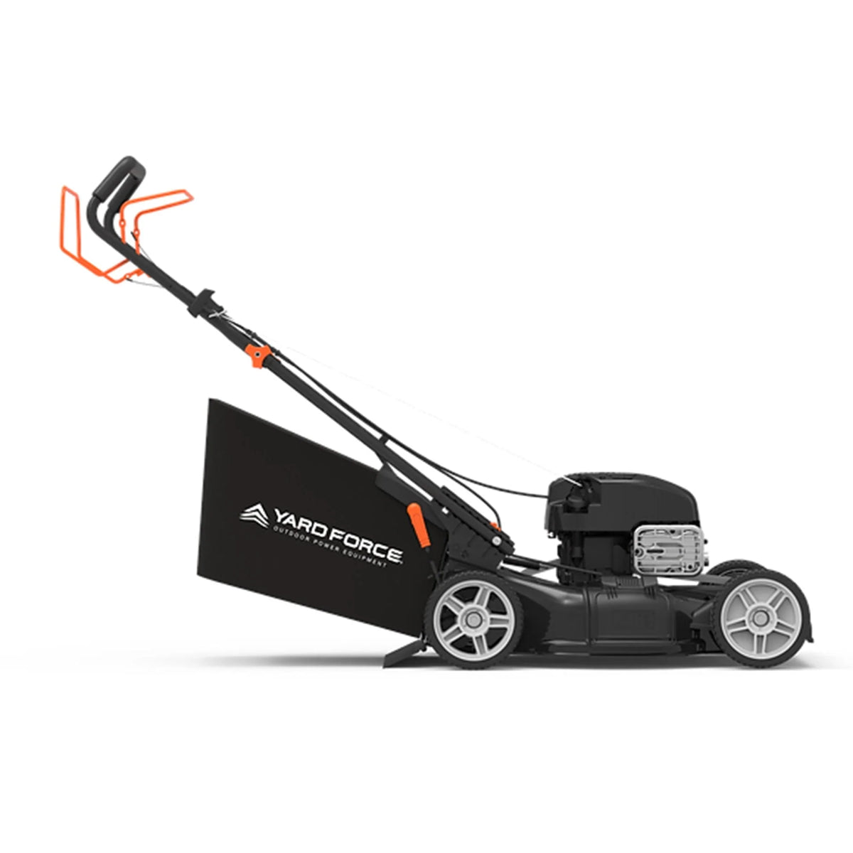 Tondeuse à gazon autotractée 3-en-1 Yard Force FWD avec plateau en acier de 22 pouces