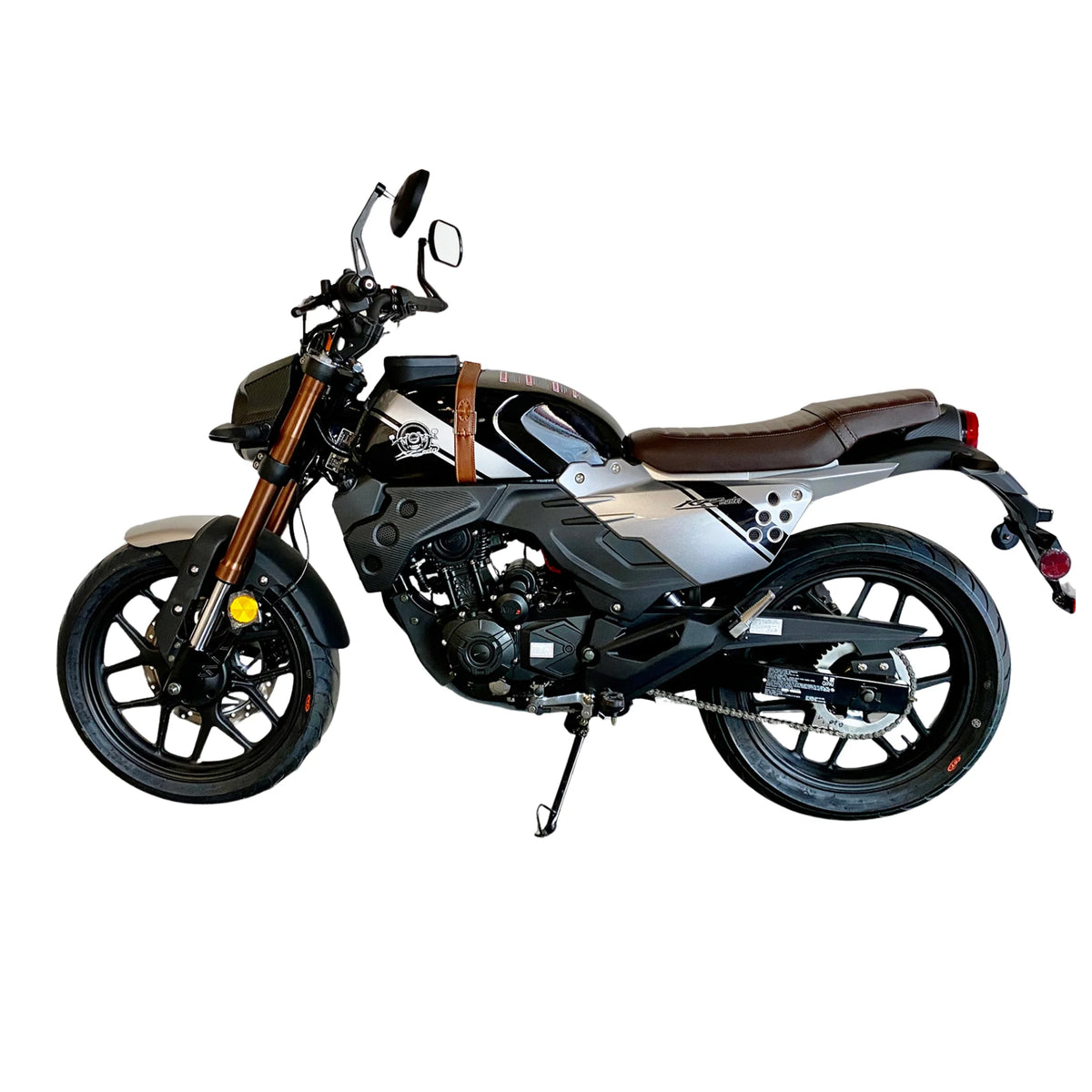 Moto Lifan KPM 200 | Café Racer 200 cc à injection électronique | Moto de route à 6 vitesses
