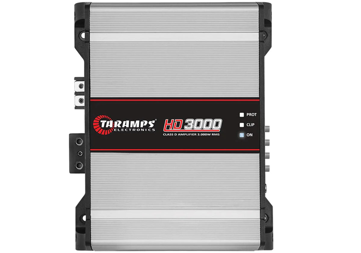Taramps Classe D HD 3000 Watts RMS 1 Ohm Amplificateur Mono pour Système Audio Automobile